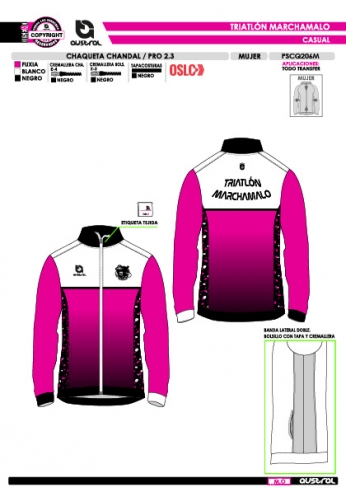 Chaq. Chándal PRO 2.3 - Fucsia