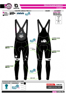 Culotte Largo PRO 3.1 - Negro 2