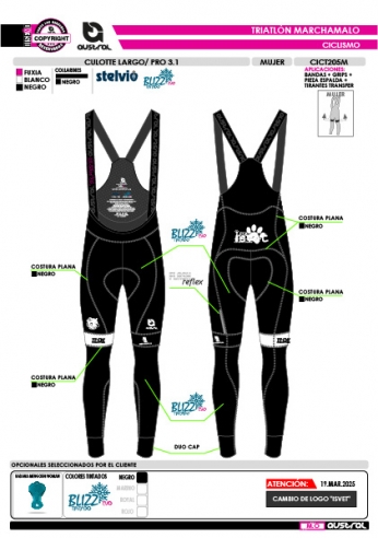 Culotte Largo PRO 3.1 - Negro