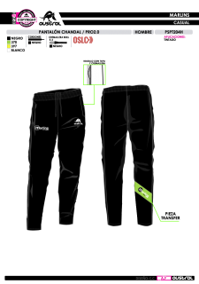 Pant. Chándal PRO 2.0 - Negro 2