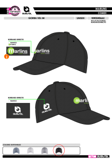 Gorra Vel IM - Negro 2
