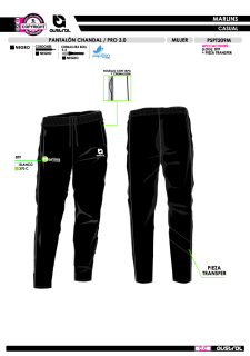 Pant. Chándal PRO 3.0 - Negro 2