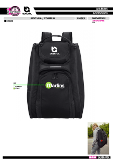 Mochila Combi IM - Negro 2