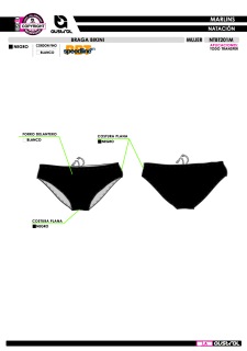 Braga Bikini - Negro 2