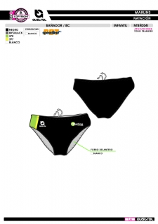 Bañador 8C - Negro 2