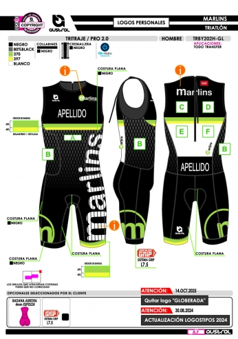 Tritraje PRO 2.0 - Logos Personales -...
