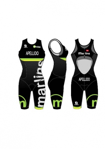 Tritraje PRO 3.0 cerrado CE - Negro