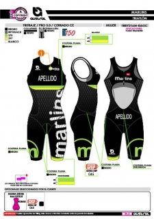 Tritraje PRO 3.0 cerrado CE... 2