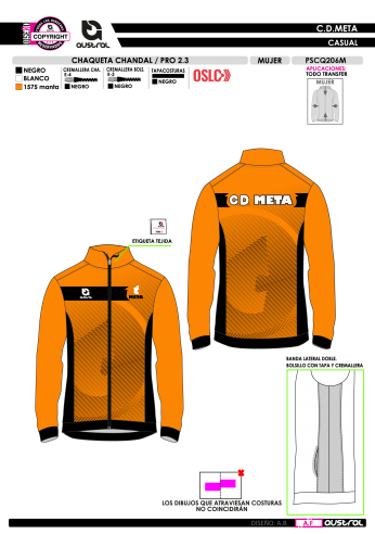 Chaq. Chándal PRO 2.3 - Naranja