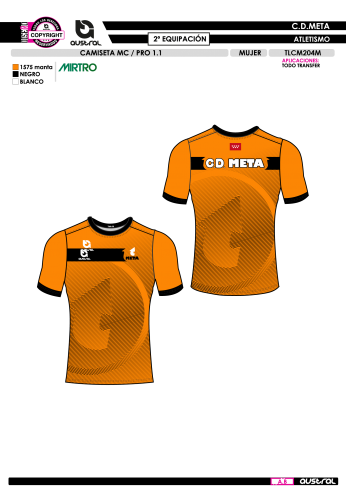 Camiseta MC PRO 1.1 - 2ª Equip. -...