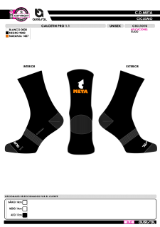 Calcetín PRO 1.1 - Negro 2