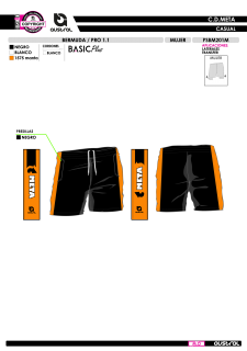 Bermuda PRO 1.1 - Negro 2