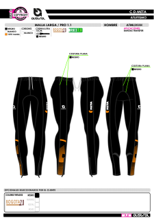 Malla Larga PRO 1.1 - Negro 2