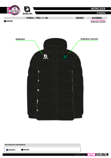 Parka PRO 1.1 IM - Negro 2