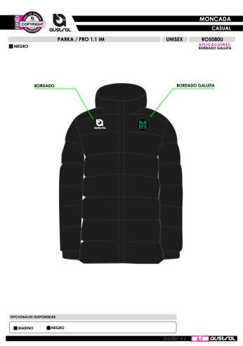 Parka PRO 1.1 IM - Negro