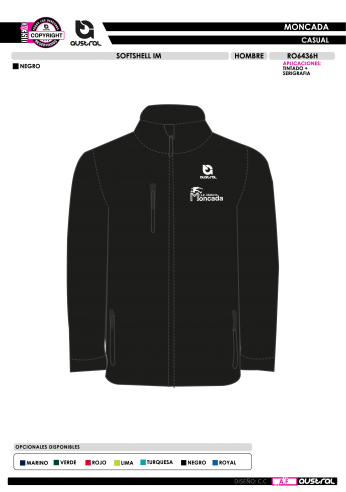 Softshell IM - Negro
