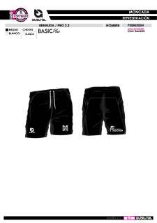 Bermuda PRO 2.3 - Negro 2