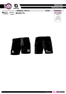 Bermuda PRO 2.3 - Negro 2