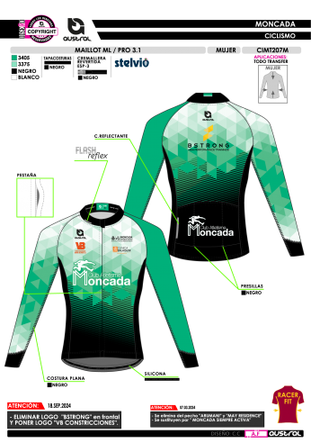 Maillot ML PRO 3.1 - Verde
