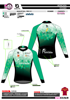 Maillot ML PRO 3.1 - Verde 2