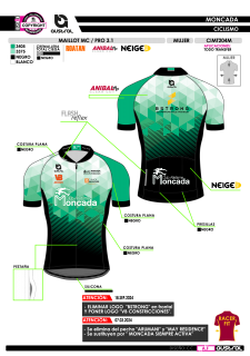 Maillot MC PRO 3.1 - Verde 2