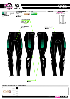 Malla Larga PRO 2.0 - Negro 2