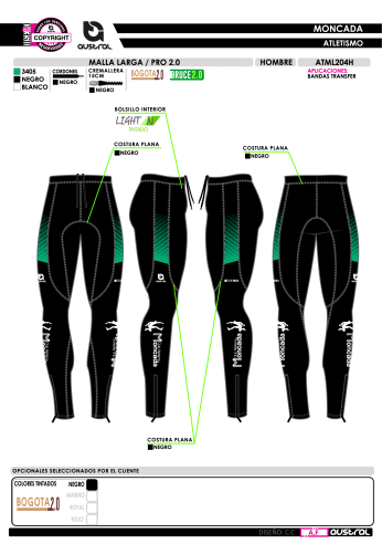 Malla Larga PRO 2.0 - Negro