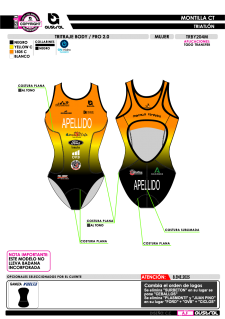Tritraje Body PRO 2.0 -... 2