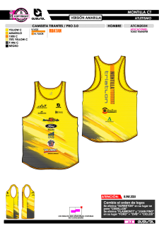Camiseta Tirantes PRO 3.0 -... 2