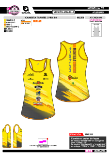 Camiseta Tirantes PRO 3.0 -... 2