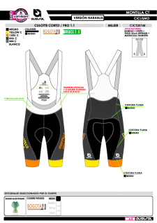 Culotte Corto PRO 1.1 -... 2