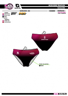 Bañador 8C - Fucsia 2