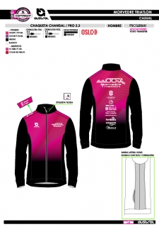 Chaq. Chándal PRO 2.3 - Fucsia 2