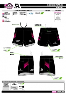 Pantalón Corto PRO 2.0 - Negro 2