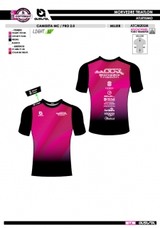 Camiseta MC PRO 2.0 - Fucsia 2