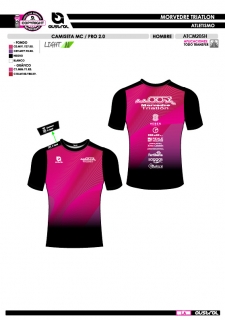 Camiseta MC PRO 2.0 - Fucsia 2