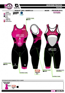 Tritraje PRO abierto 2.0 -... 2