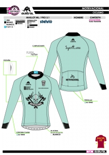 Maillot ML PRO 3.1 - Verde 2