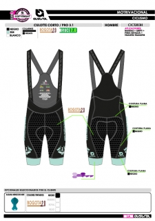 Culotte Corto PRO 3.1 - Verde 2
