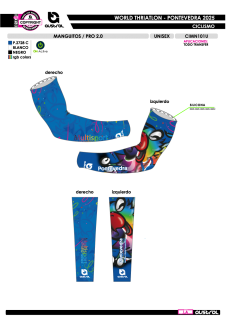 Manguitos PRO 2.0 - Marino 2