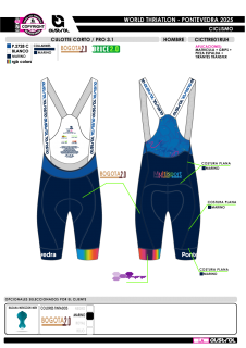 Culotte Corto PRO 3.1 - Marino 2