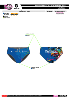 Bañador Tank 3.2 - Royal 2