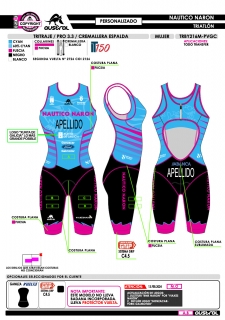 Tritraje PRO 3.0 cerrado CE... 2