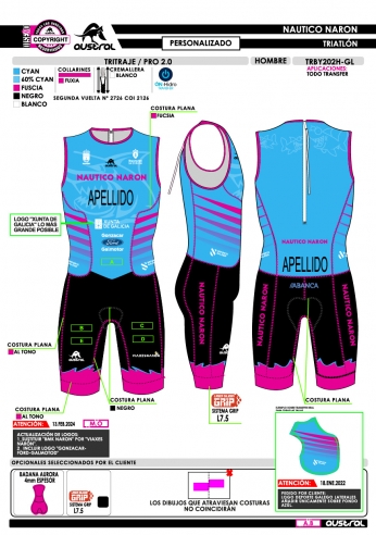 Tritraje PRO 2.0 - Logos Personales -...