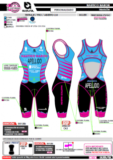 Tritraje PRO abierto 2.0 -...