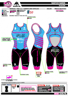 Tritraje PRO 3.0 cerrado CE...