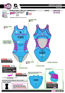 Tritraje Body 3.0 cerrado...