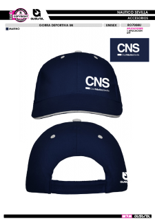 Gorra Deportiva IM - Marino 2