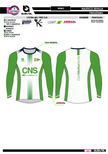 Lycra ML PRO 2.0 - Remo - Blanco