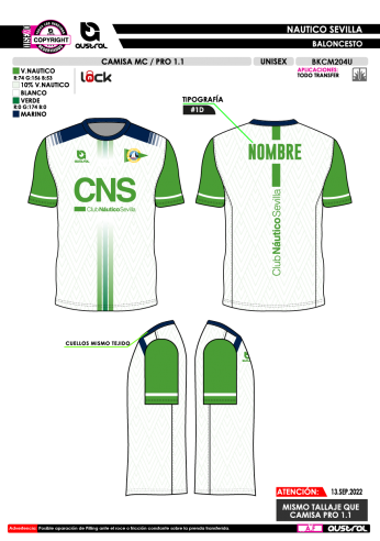 Camisa MC PRO 1.1 - Blanco